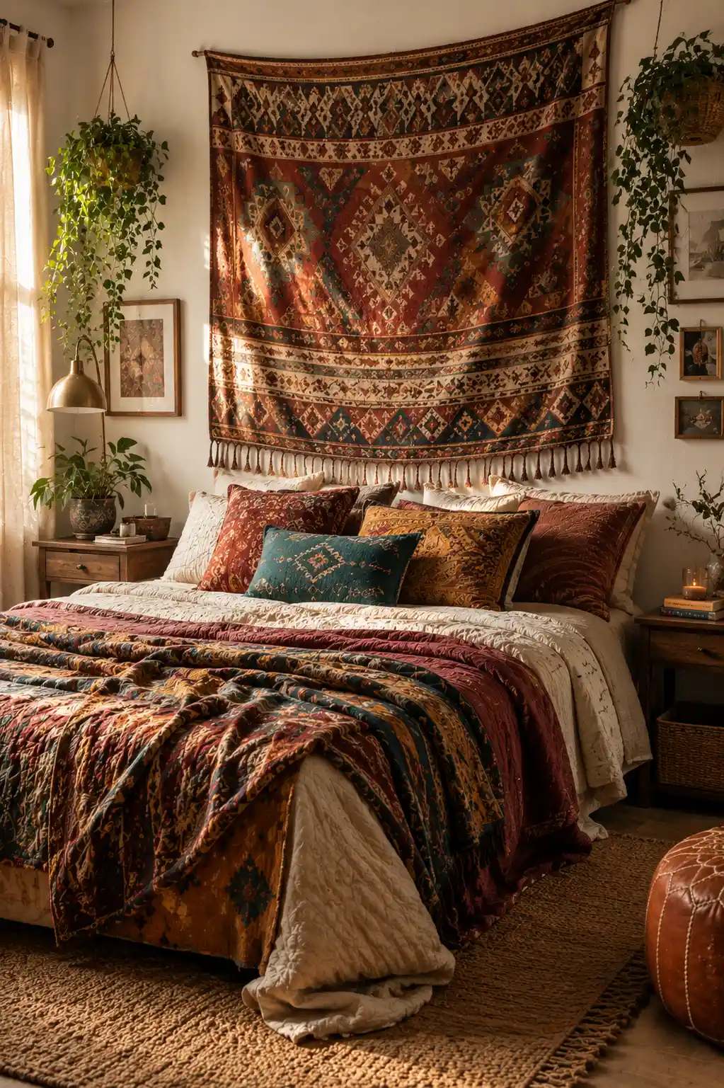 Layered Fabric Tapestry