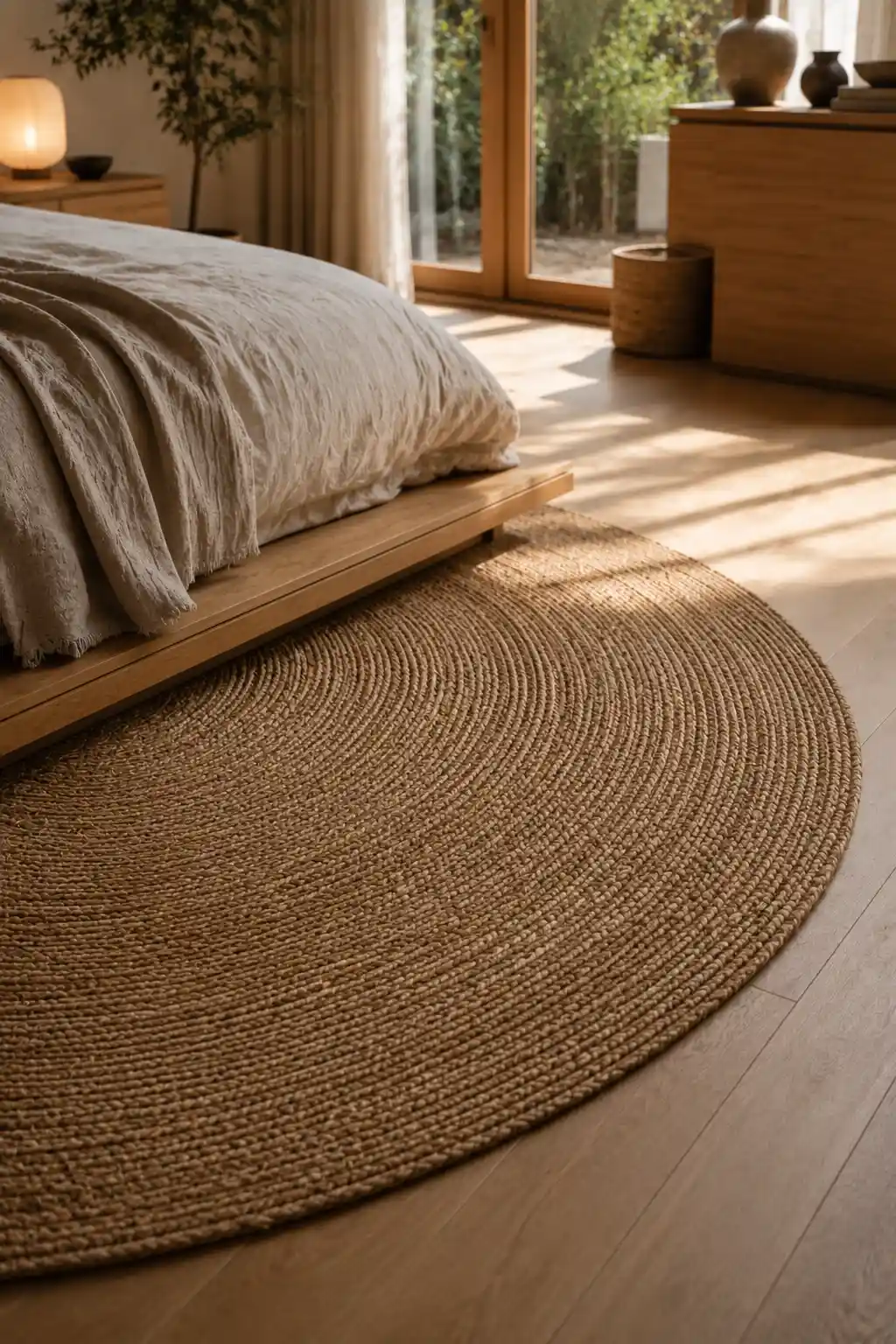 Ground the Room with Woven Jute Rugs