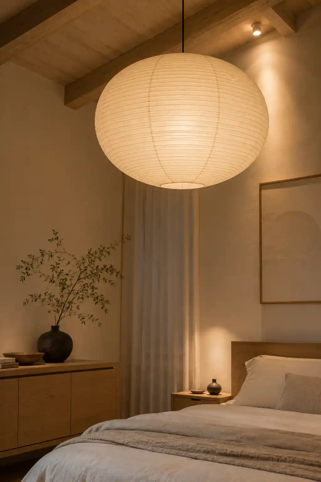 Washi Paper Lantern Lighting