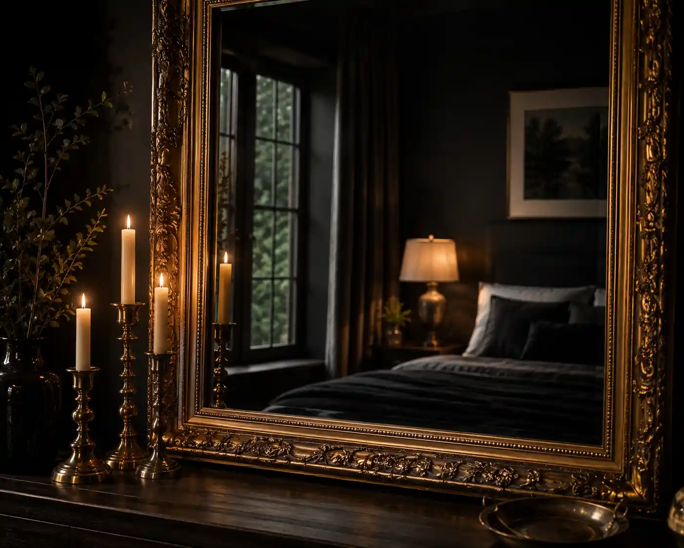 Vintage Gold and Brass Details