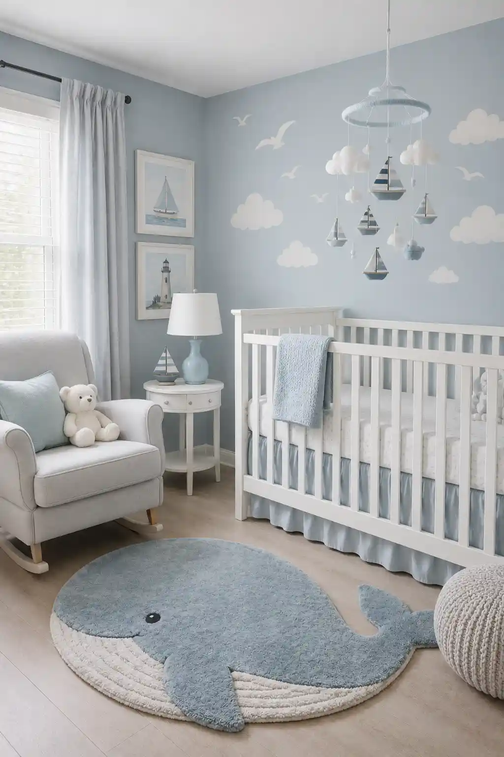 Gentle Nautical Themes for Nurseries
