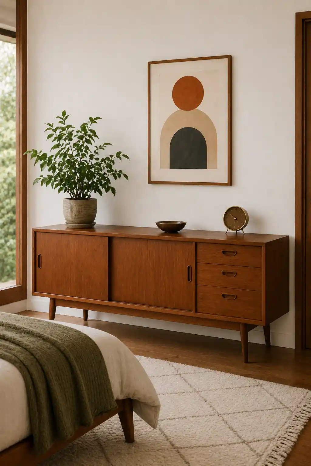 Functional Elegance with Vintage Teak Dressers