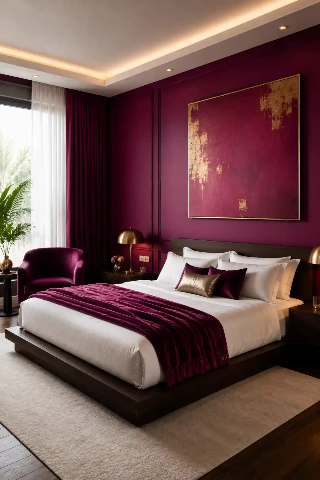 Dramatic Magenta Majesty