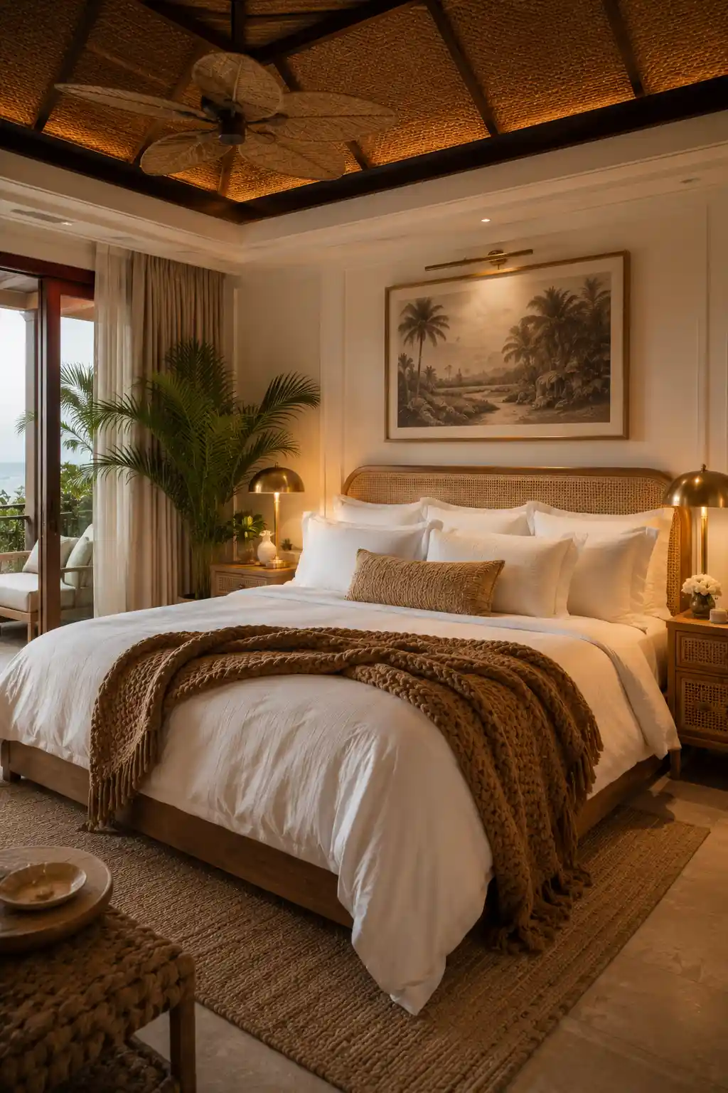 High-End Tropical Resort Suite