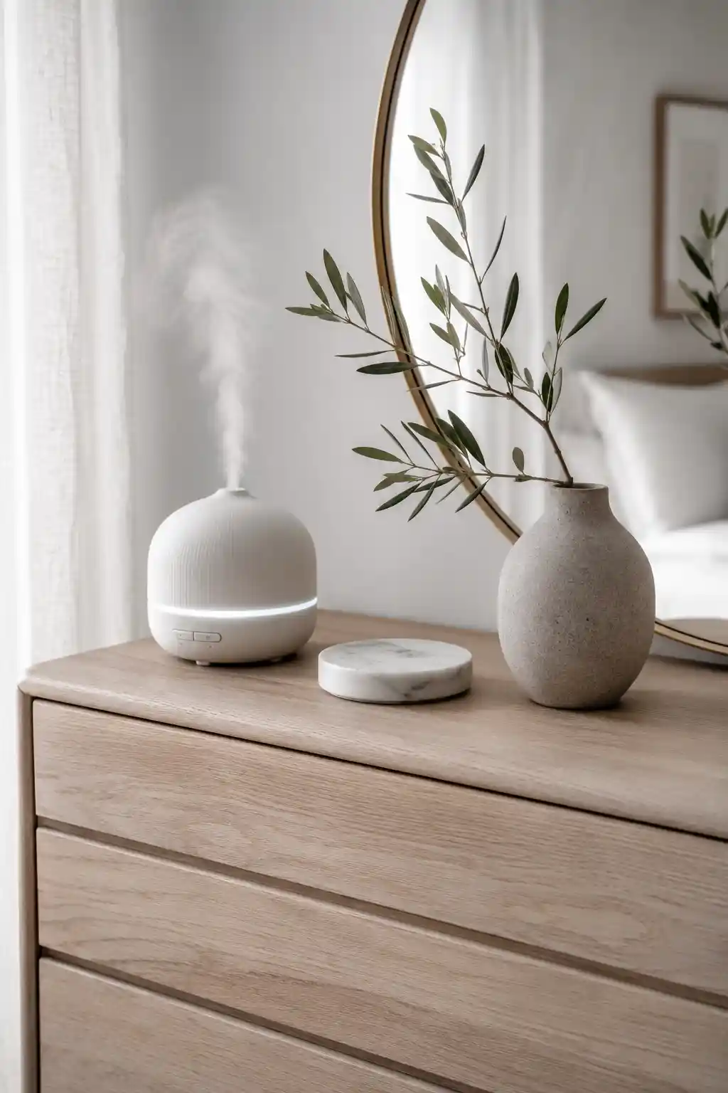 Scented Diffusers and Minimalist Stoneware