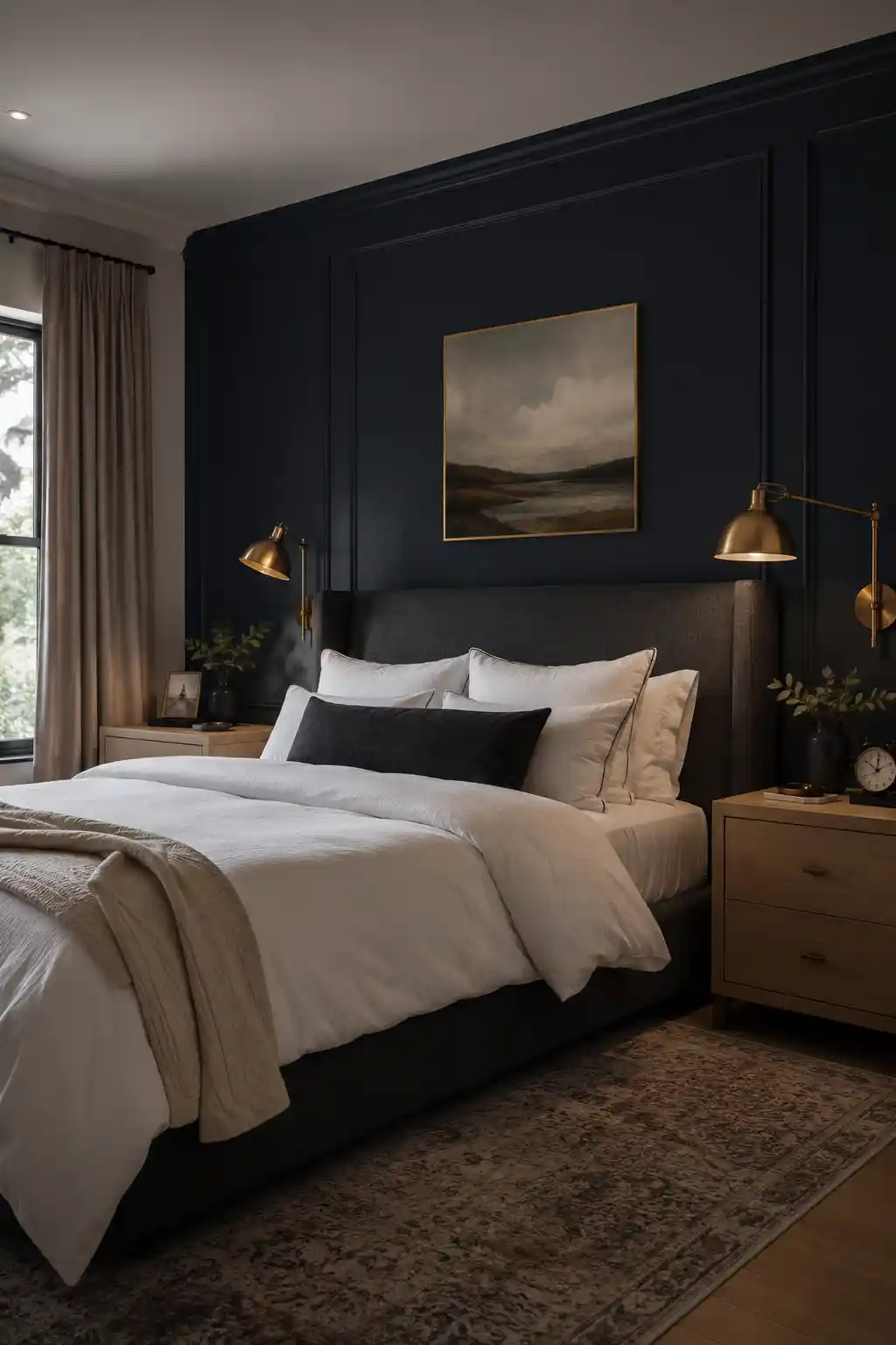 Elevate Your Room with Black and Gold Accents