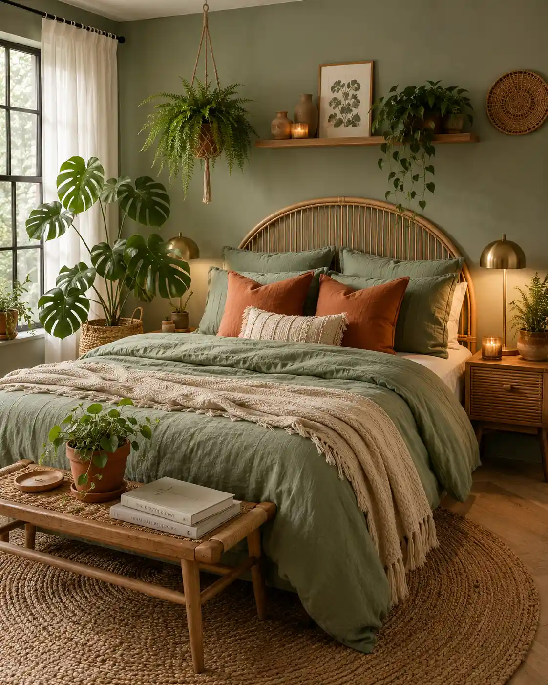 The Serene Sage Reading Nook