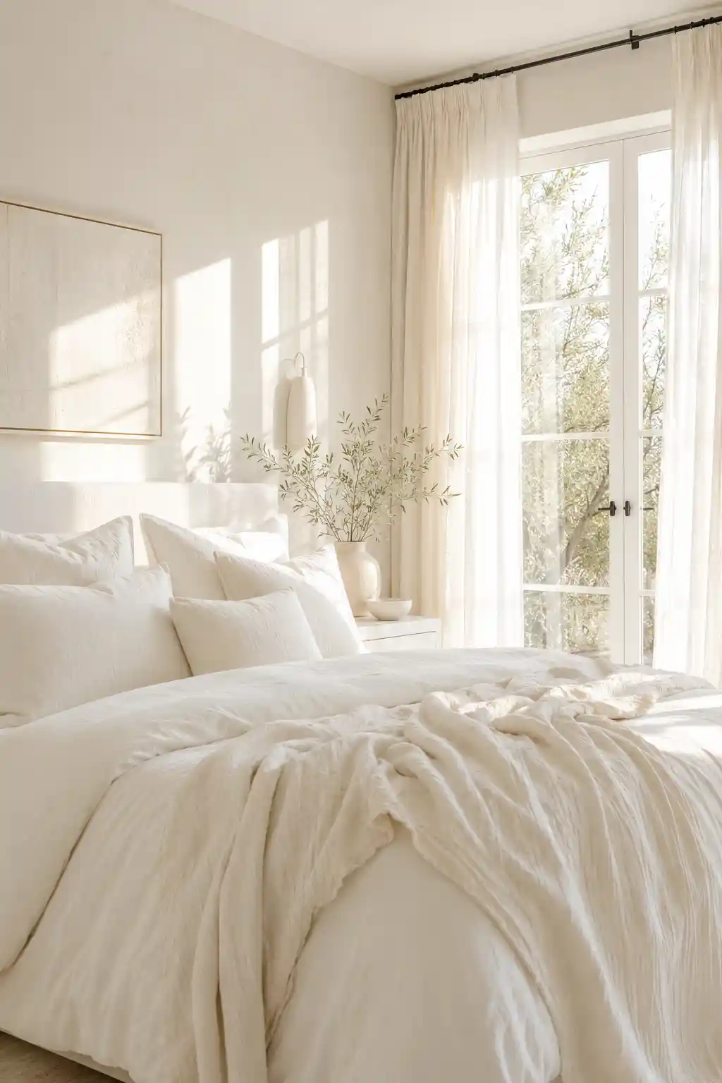 The Power of a Monochromatic White Palette