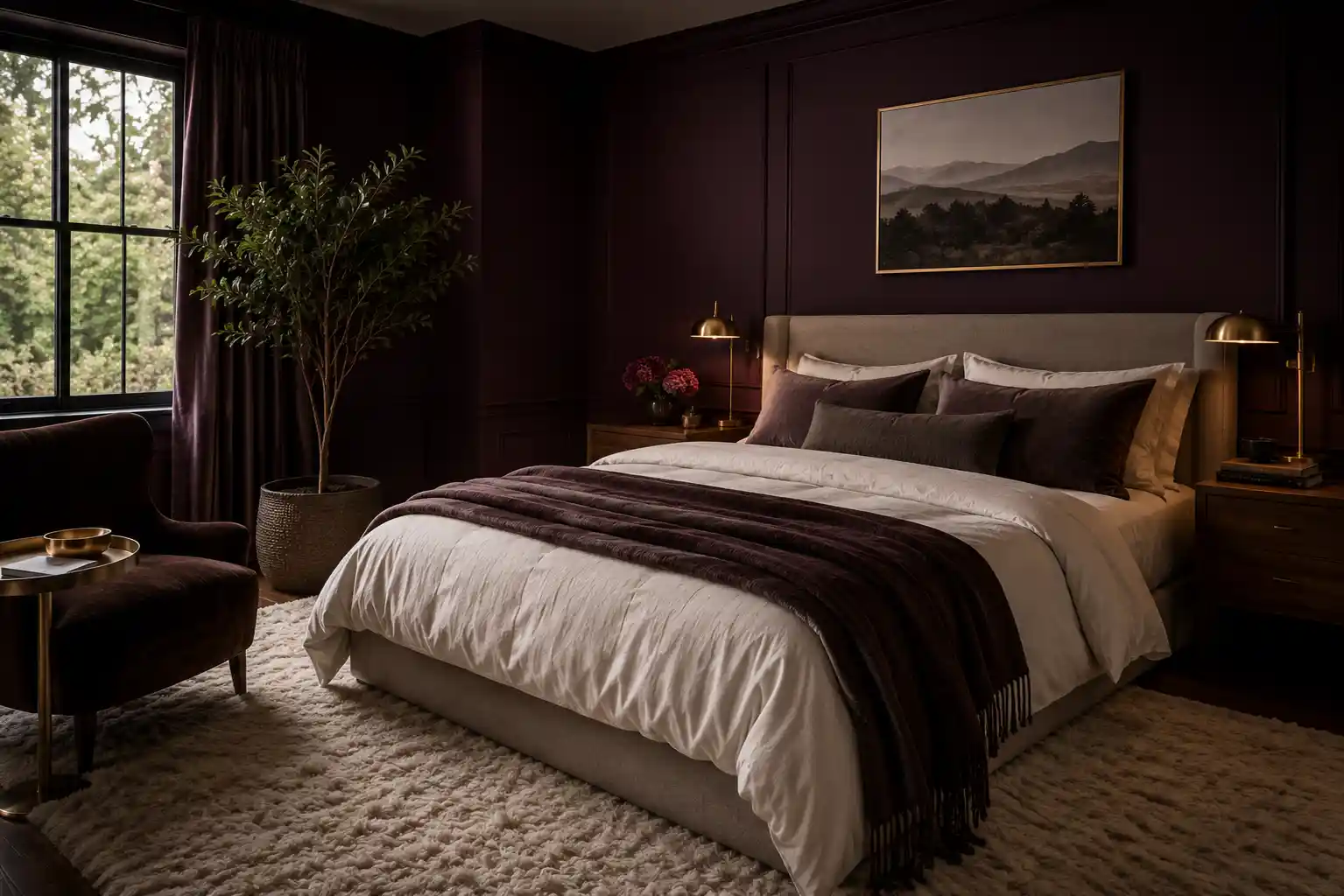 Aubergine for Mysterious Allure