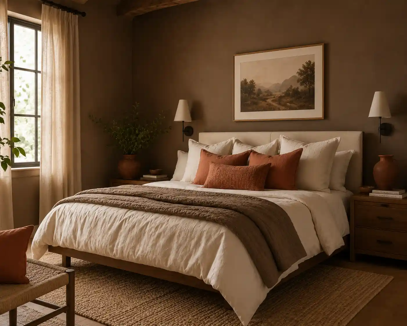 Terracotta and Brown Earthy Mix