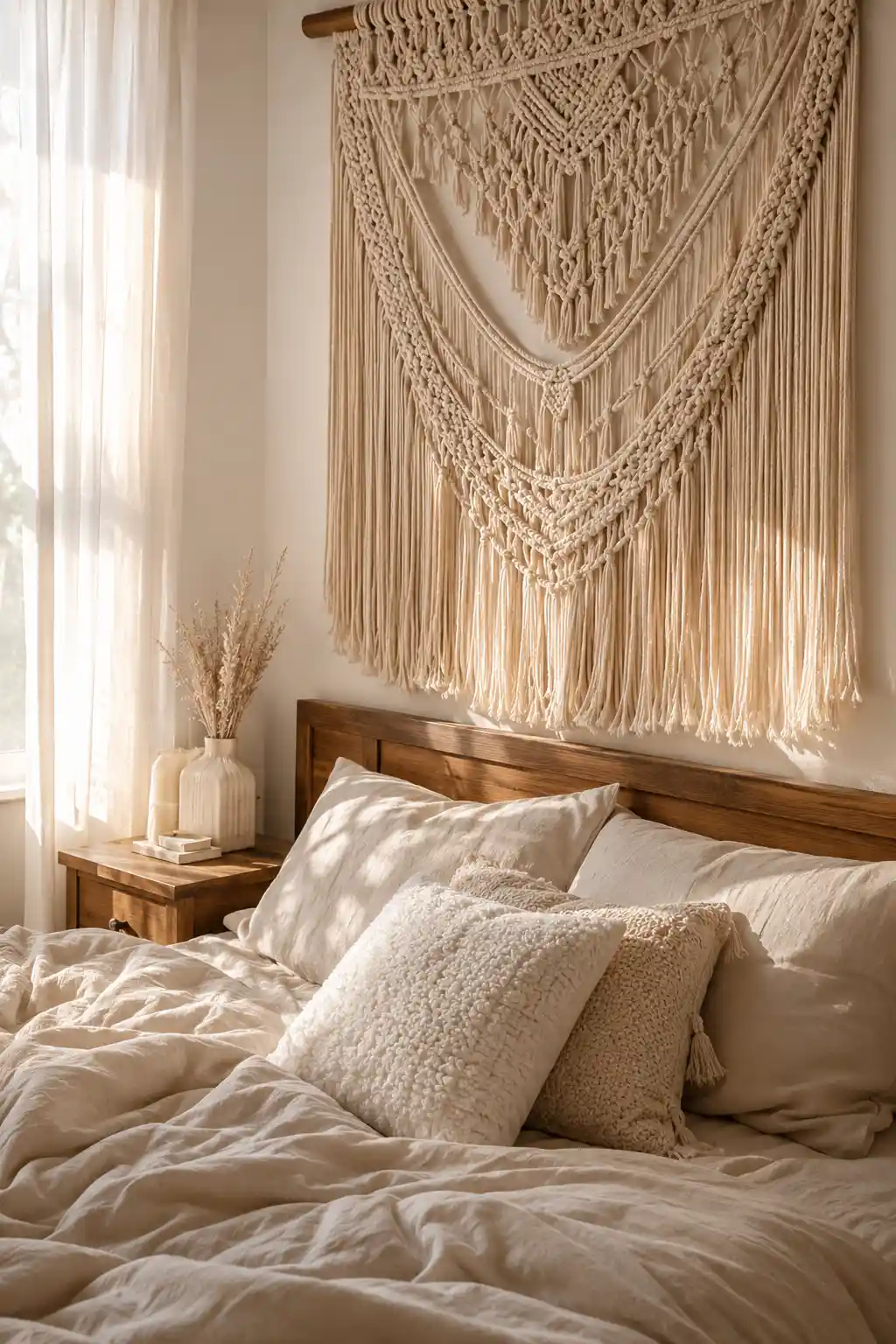 Incorporate Intricate Macramé Wall Art