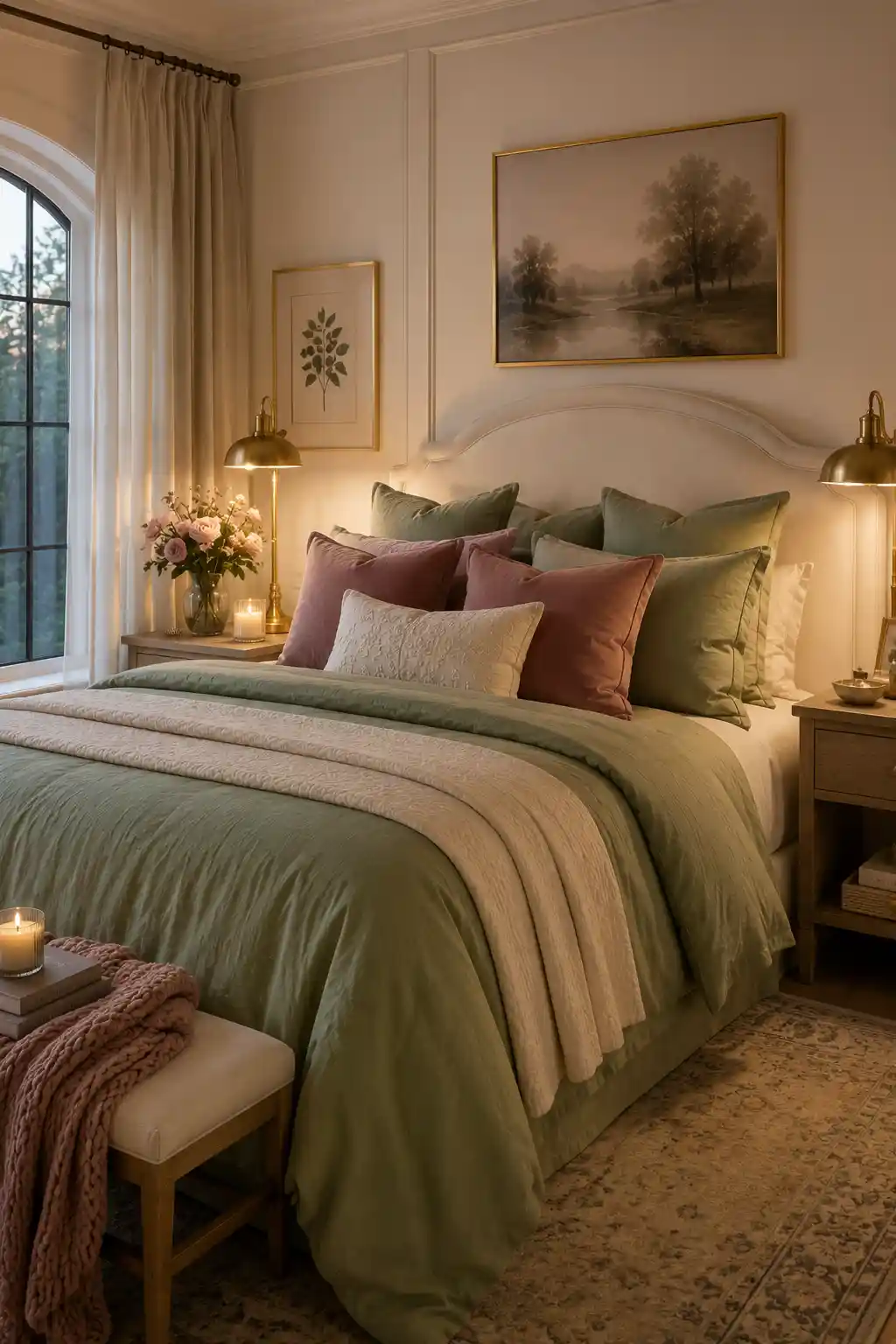 Modern Contrast with Black Accents