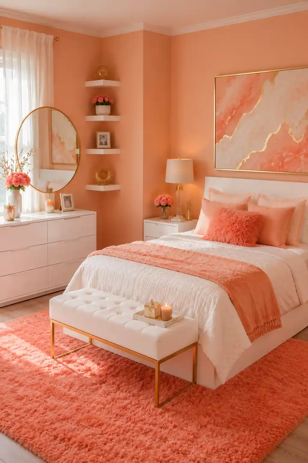 Soft Peach Dreamscape
