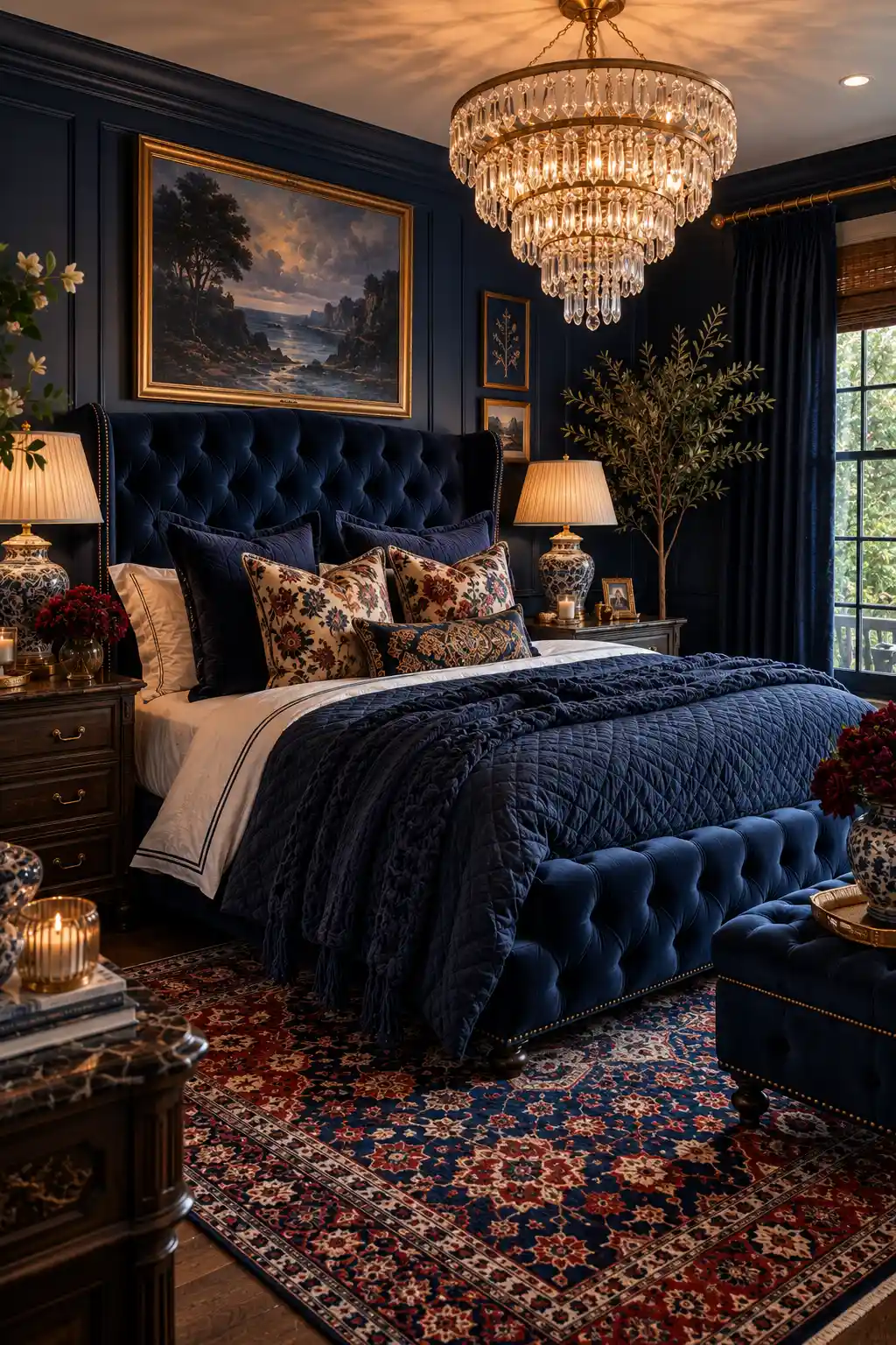 The Monochromatic Midnight Velvet Sanctuary