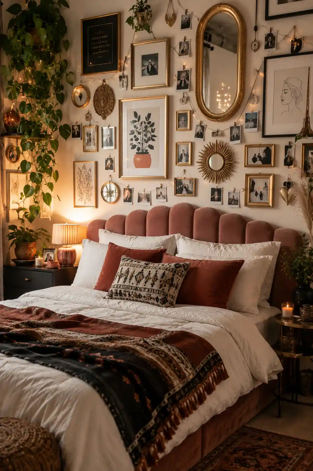 Eclectic Bohemian Gallery Wall