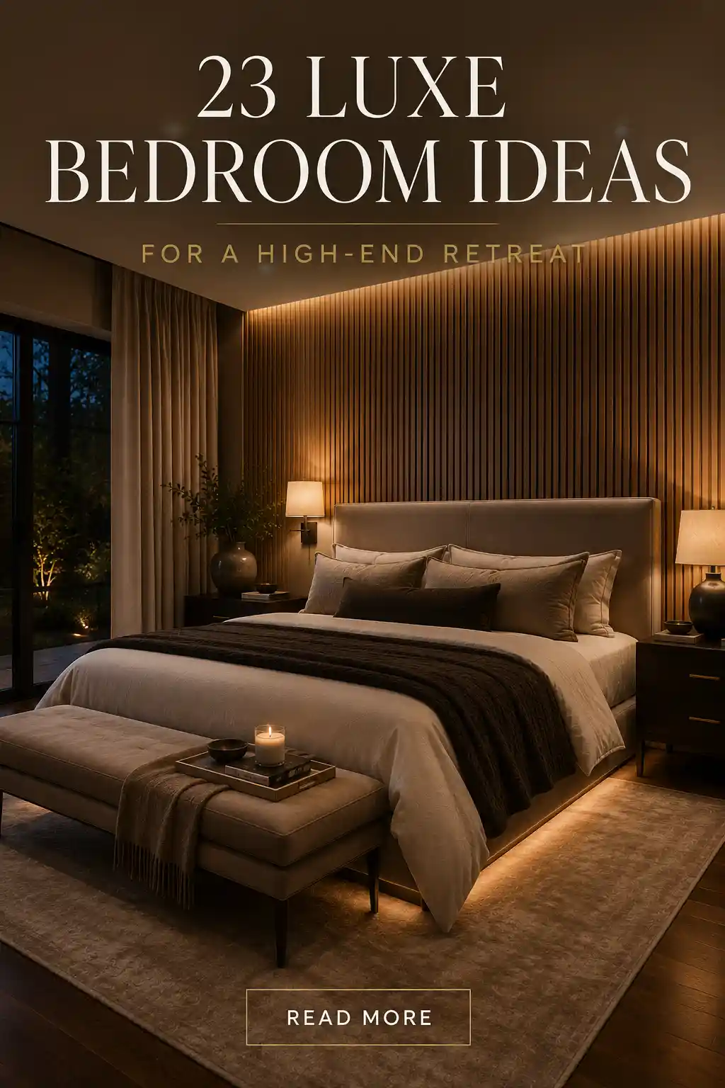 23 Luxe Bedroom Ideas for a High-End Retreat