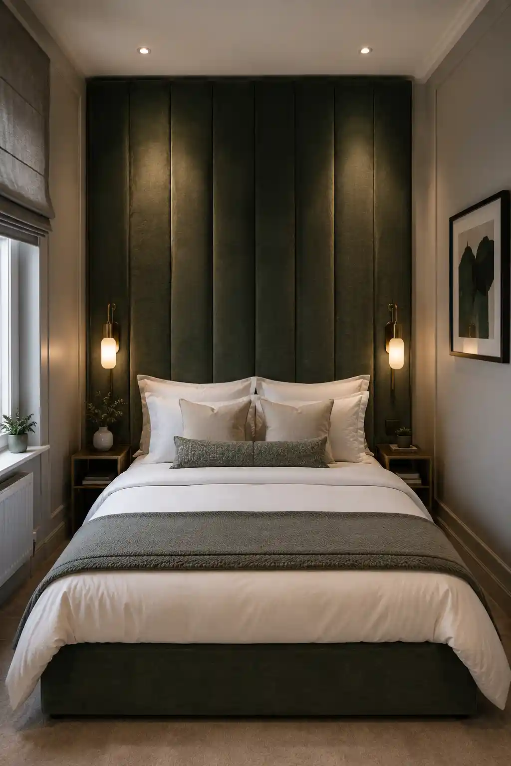 Install an Impactful Vertical Headboard