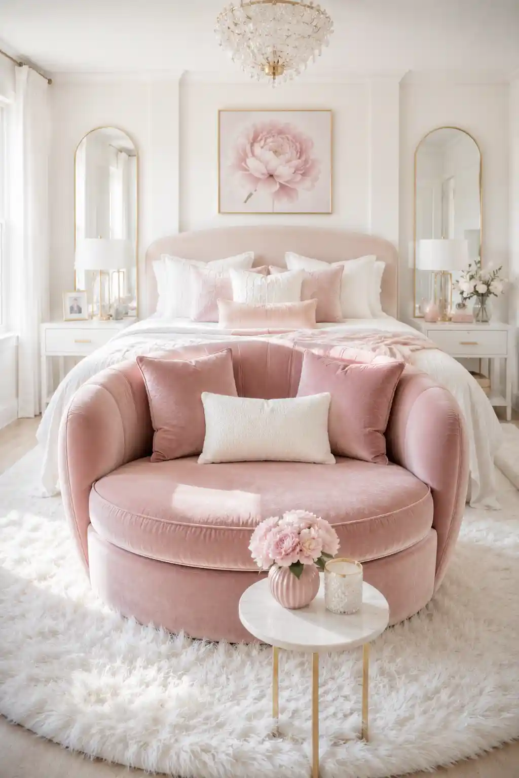 The Playful Pastel Armchair-Sofa Hybrid