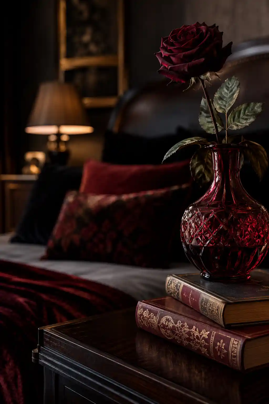 The Romantic Spark of Ruby Red Details