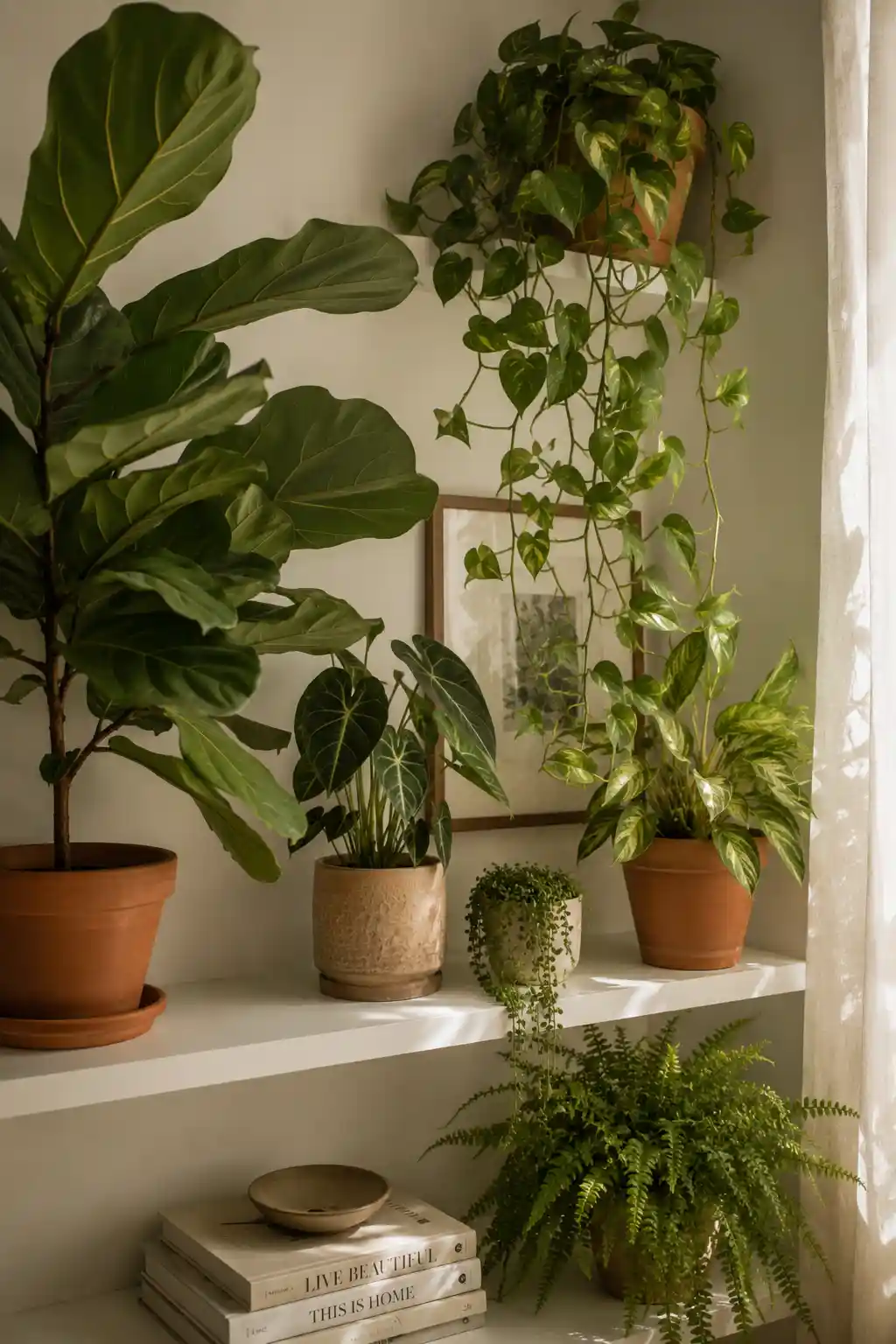 Indoor Living Plant Displays