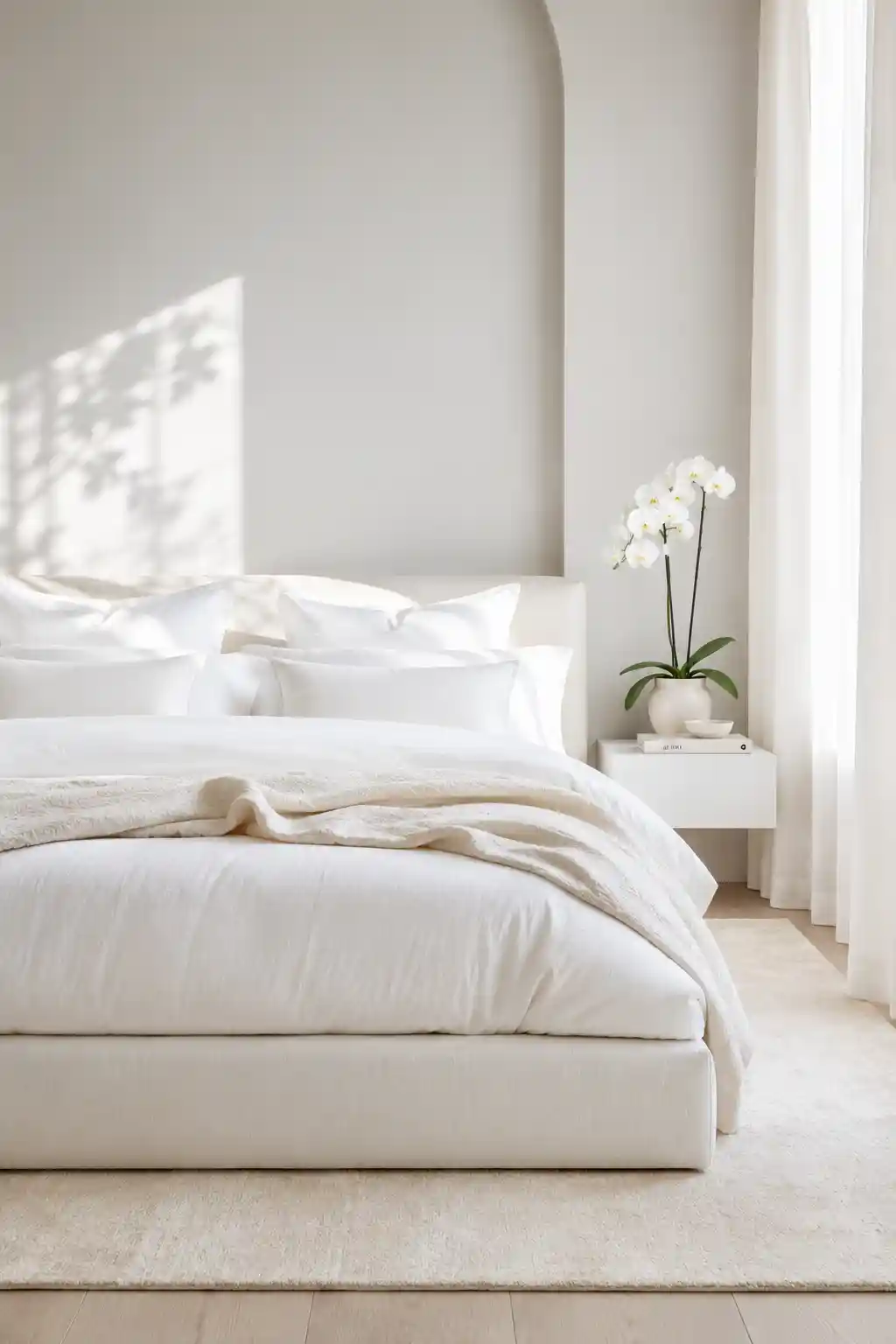 The Ethereal All-White Sanctuary