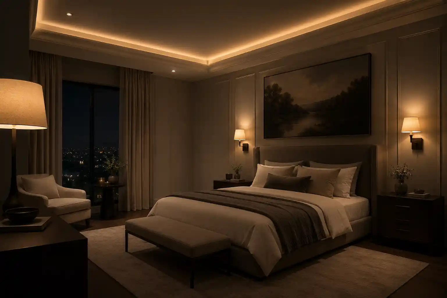 Implement Layered Ambient and Task Lighting