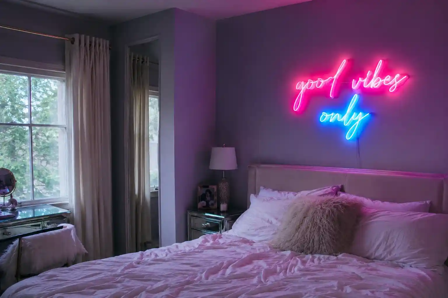 Electric Neon Wall Accents