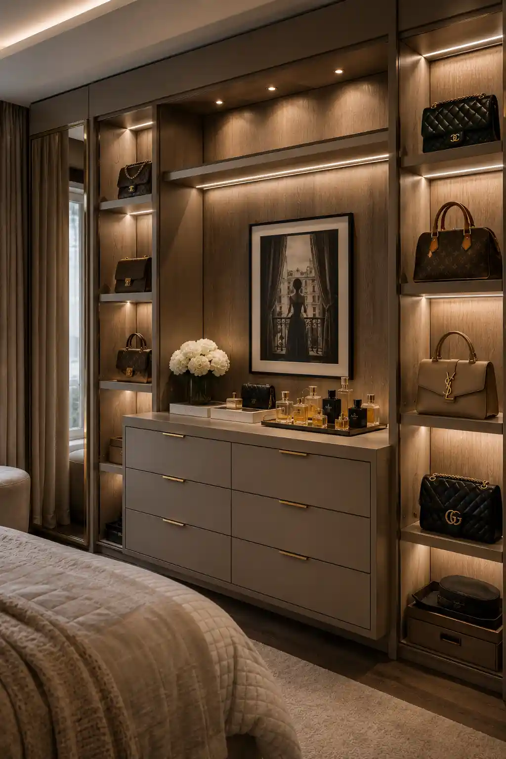 Muted Earth Tones and Matte Finishes