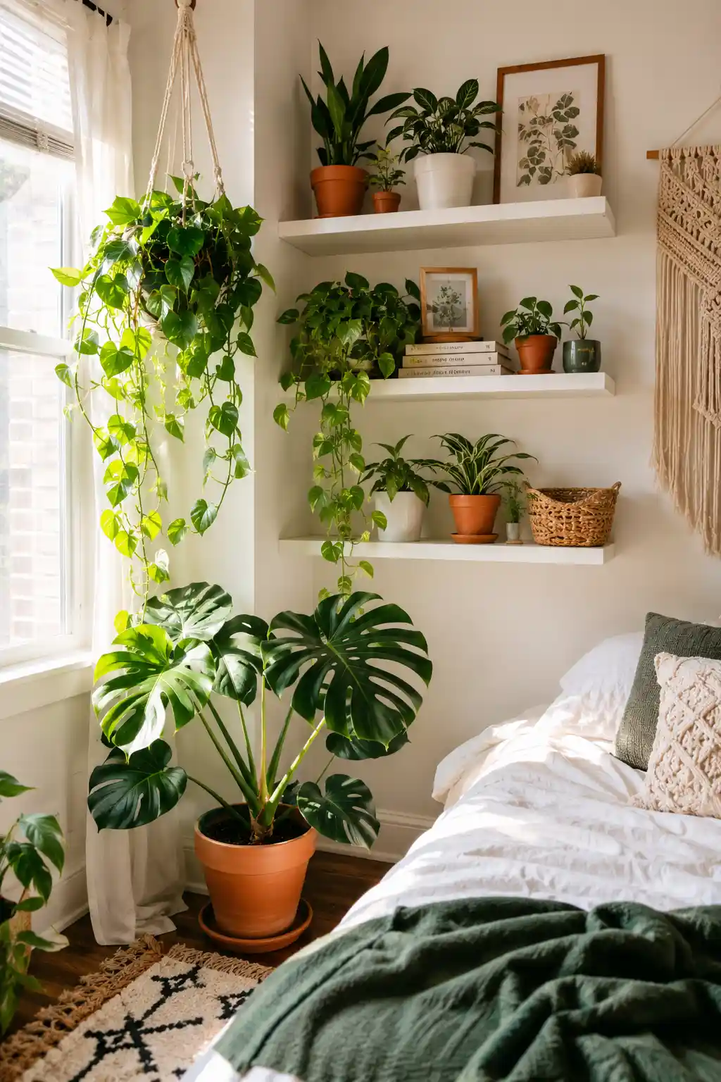 Bring the Outdoors In with an Indoor Jungle