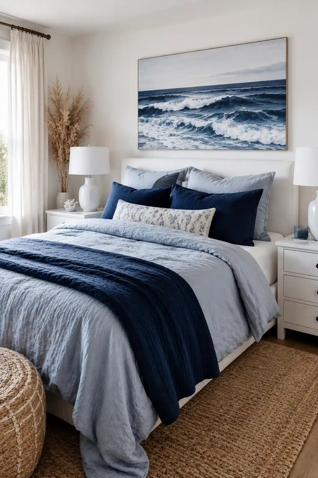 Oceanic Serenity and Airy Whites