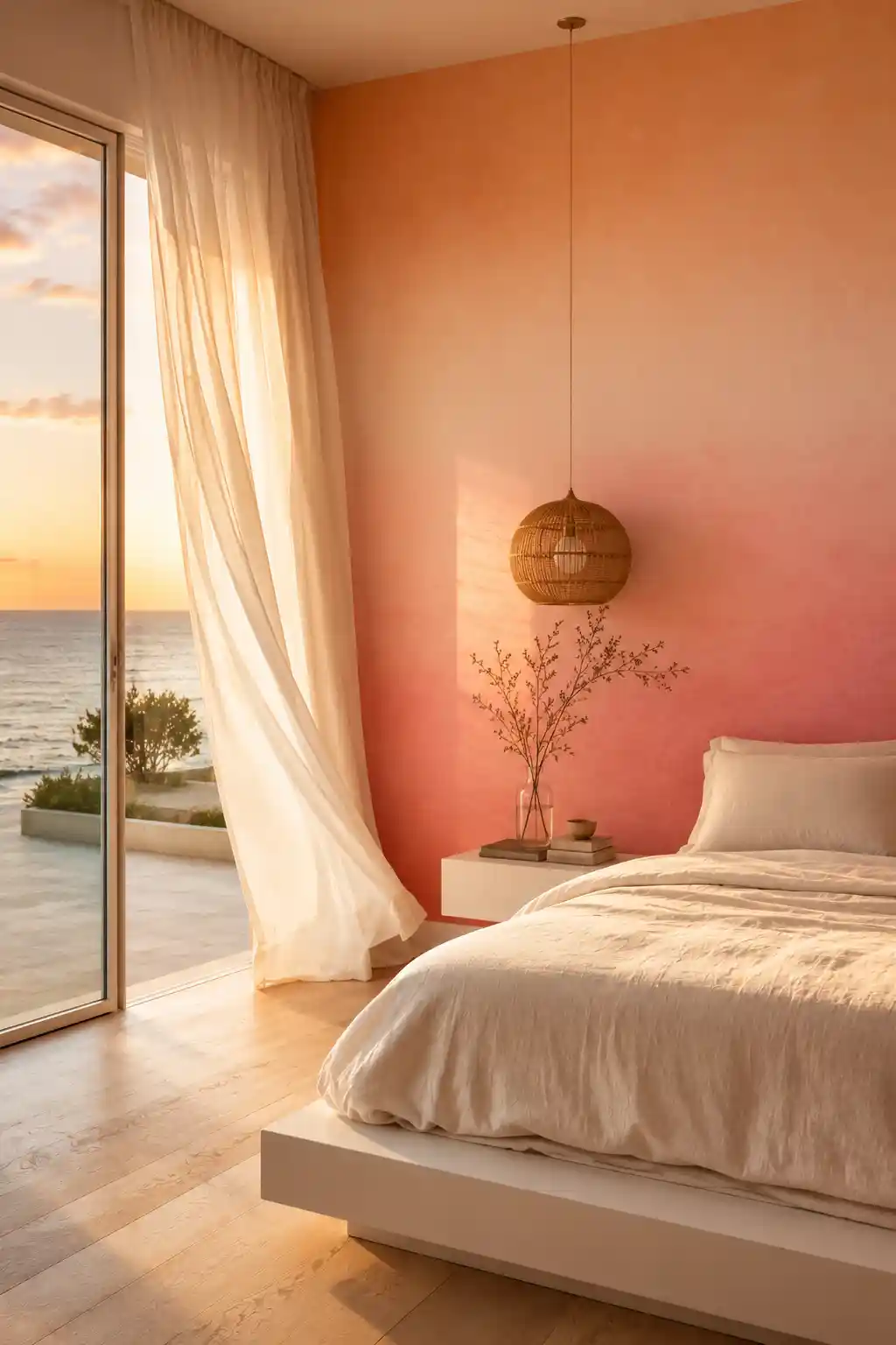 Sun-Drenched Peach Gradients