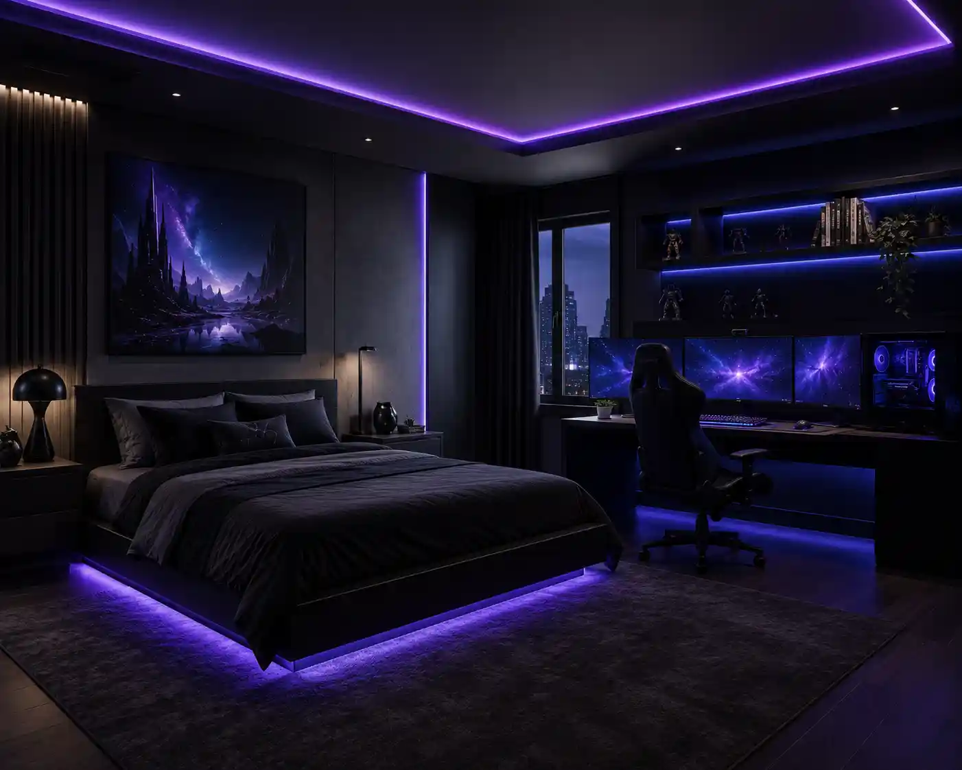 High-Tech Gaming Hub
