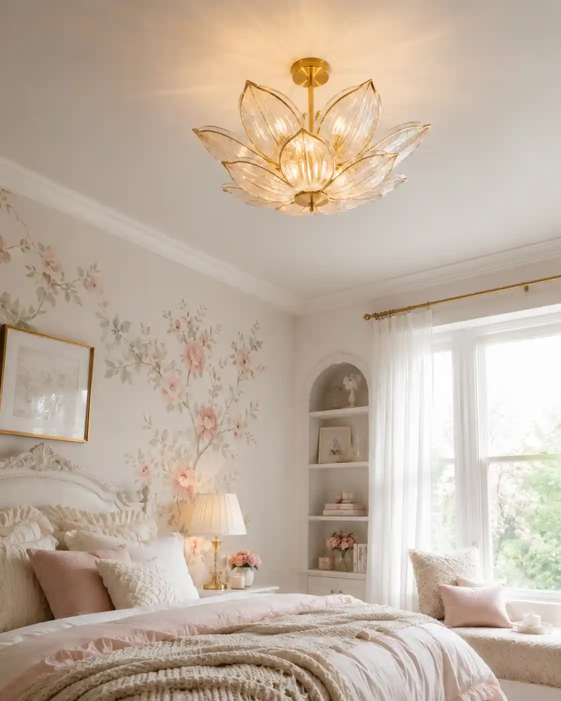 Statement Floral Chandeliers
