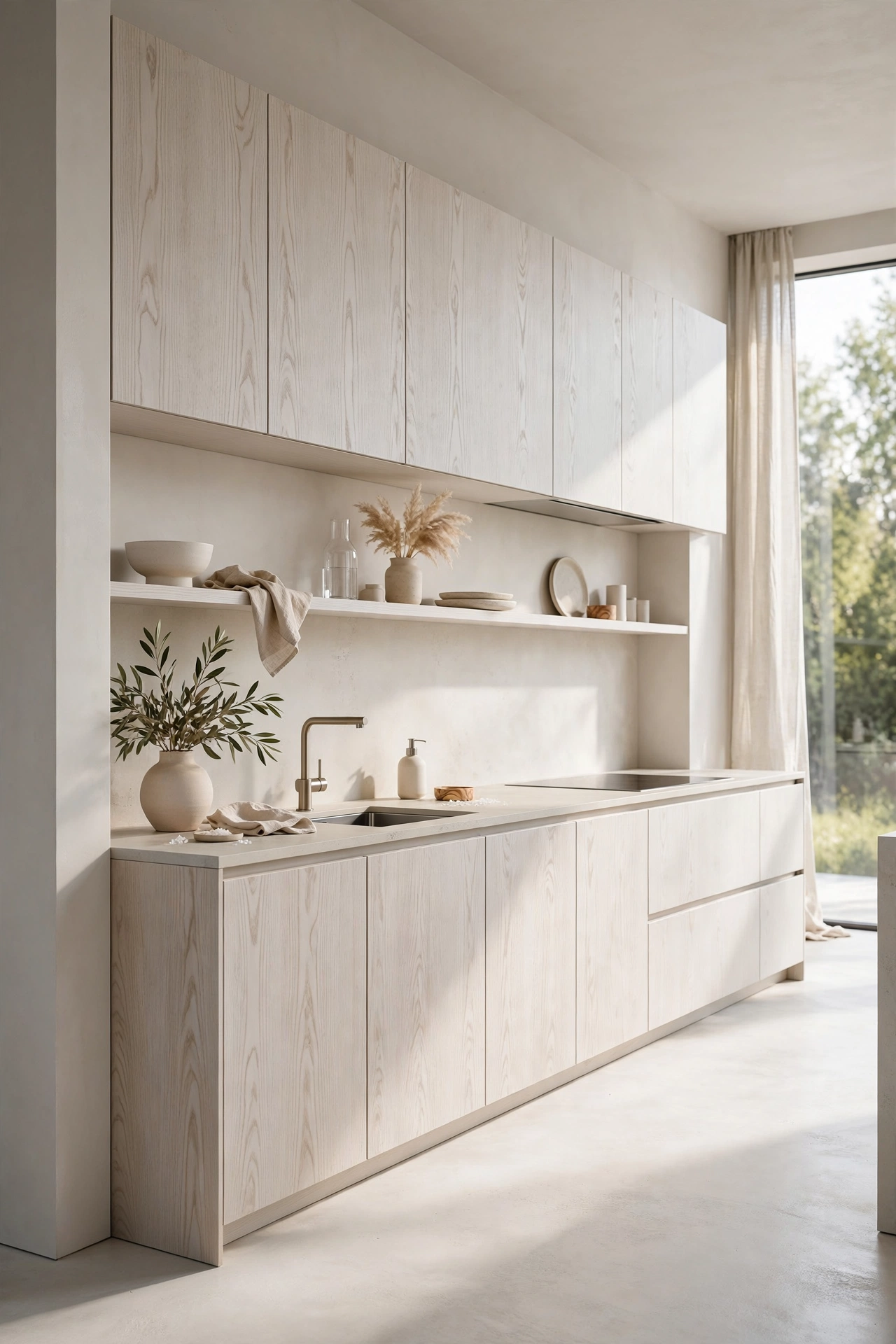 European Chic with White Oak