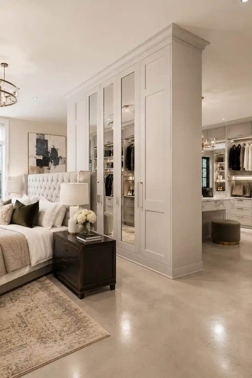 Walk-Through Wardrobe Splitters