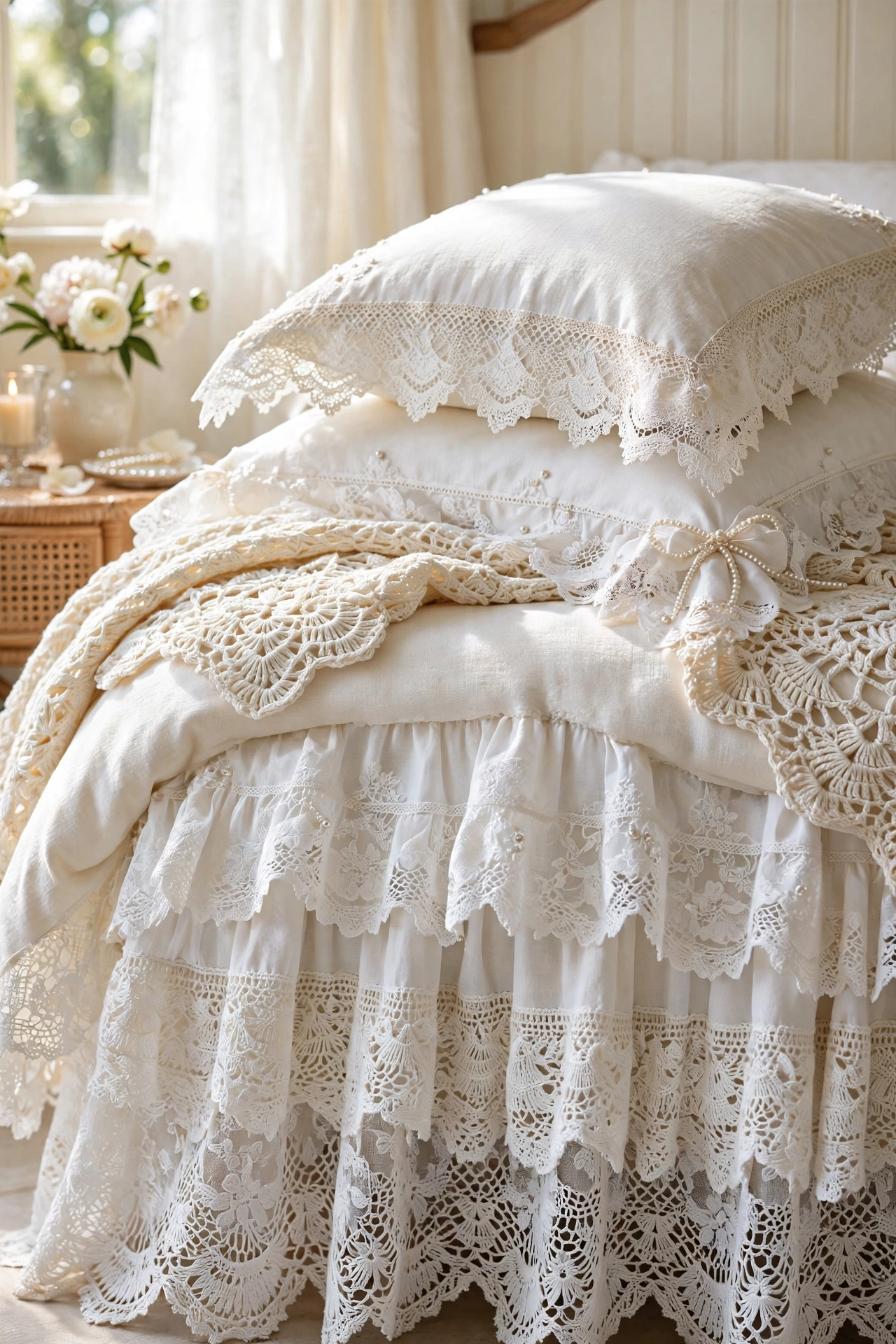 Lace and Eyelet Textiles