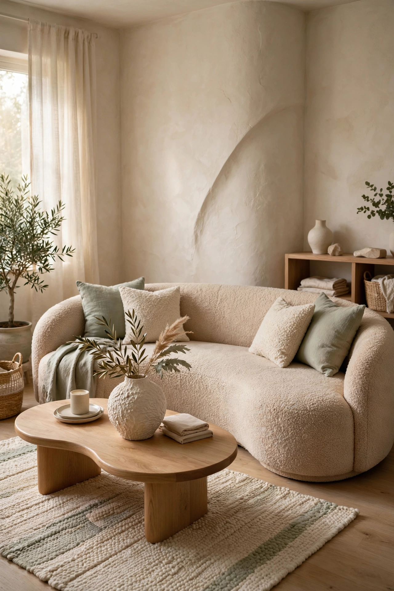 Softening Edges with Organic Shapes