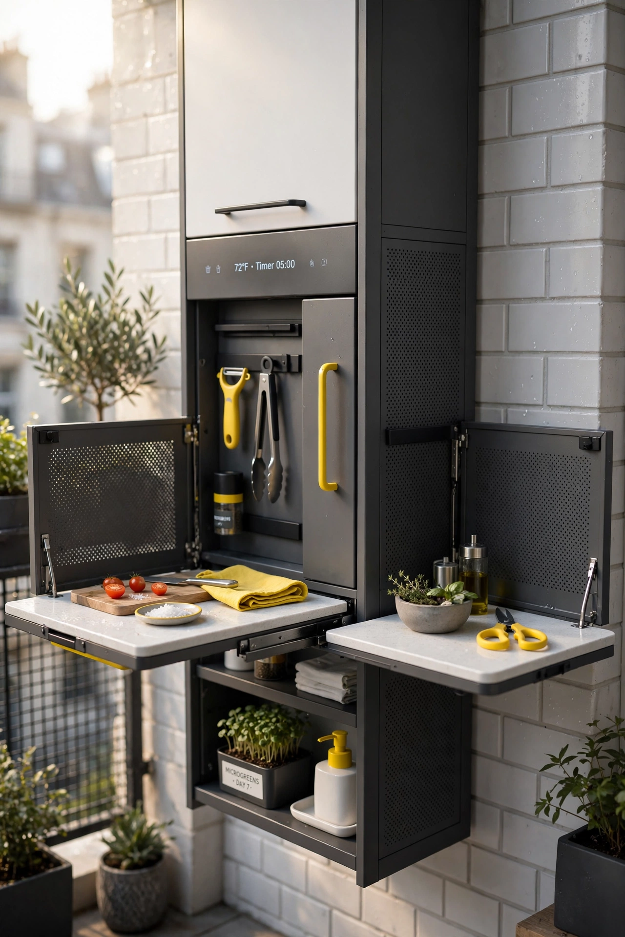 Compact Urban Patio Solutions