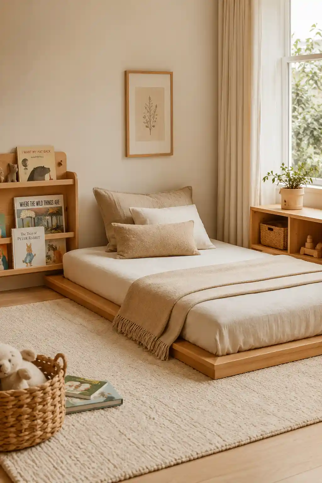 The Montessori-Inspired Floor Bed