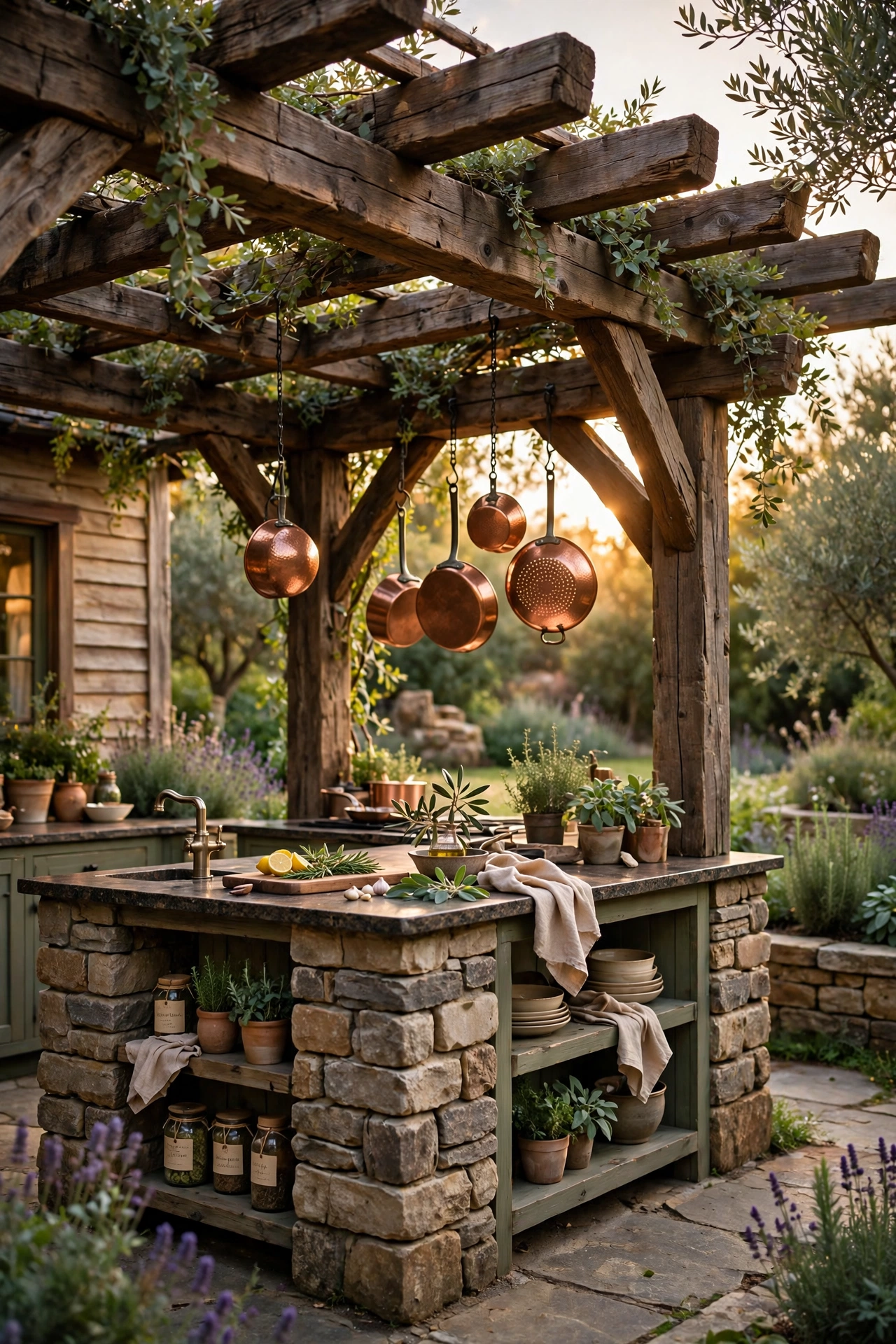 Rustic Stone and Timber Retreats