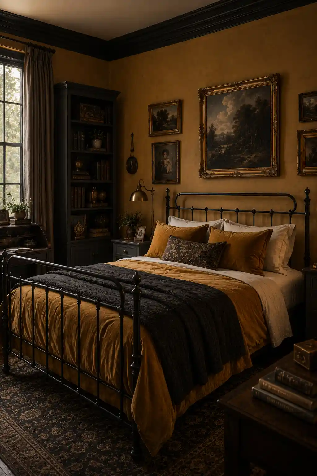 Vintage Ochre Yellow