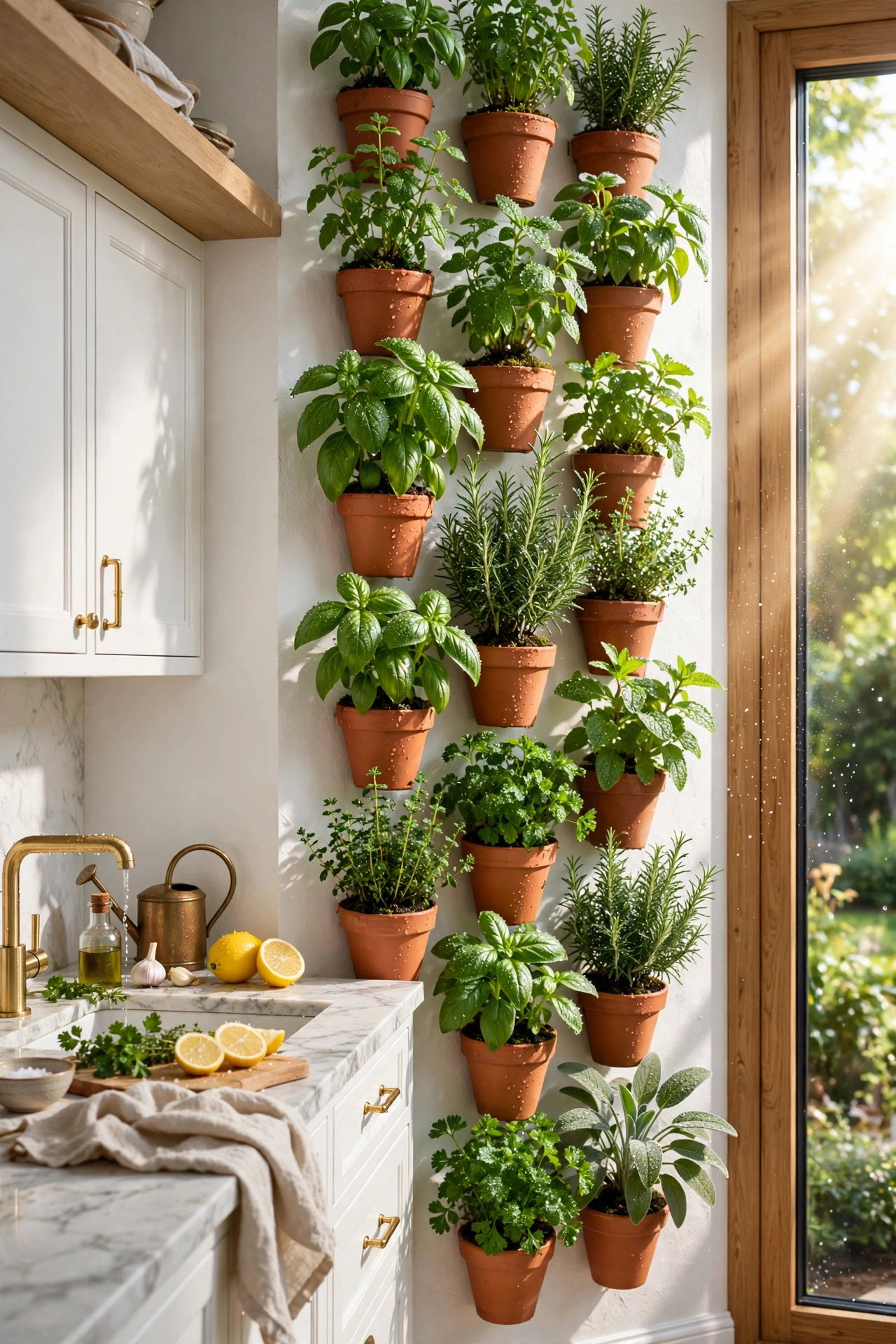 Integrating Living Greenery