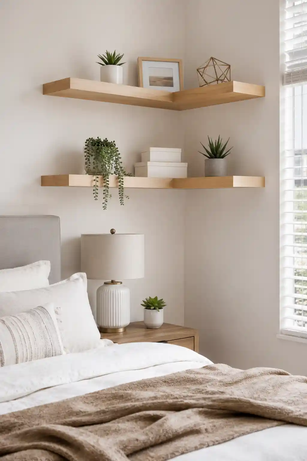 Strategic Corner Shelving Units