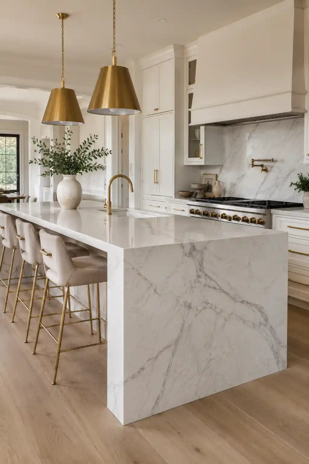Timeless Carrara Marble Elegance