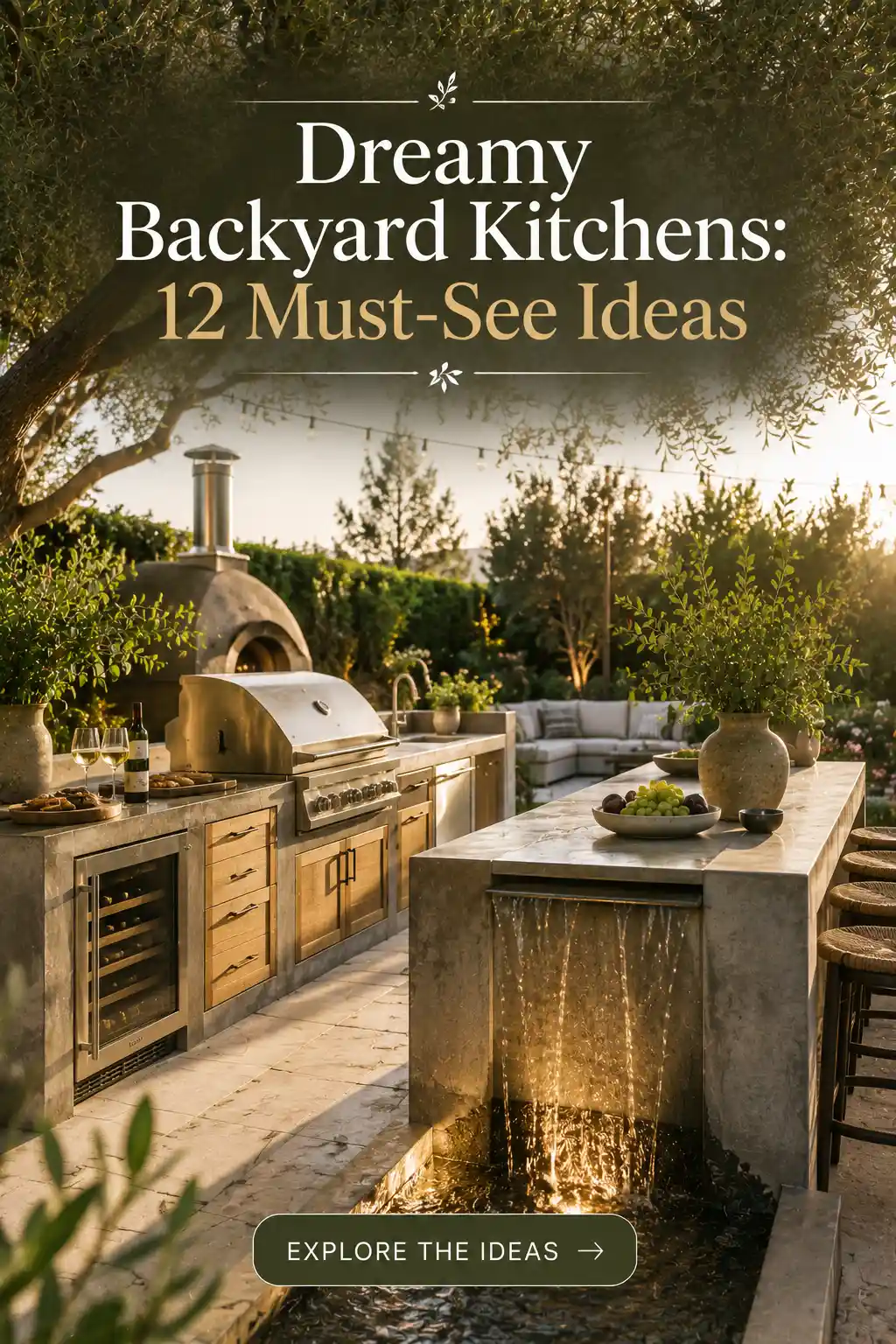 12 Stunning Outdoor Kitchen Design Ideas for Your Backyard