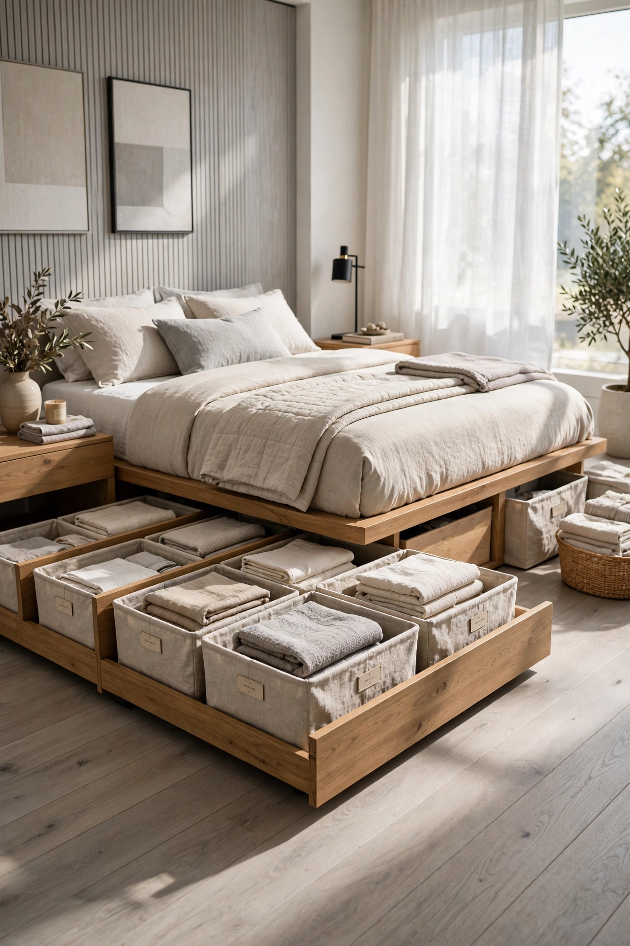 Smart Under-Bed Organizational Systems