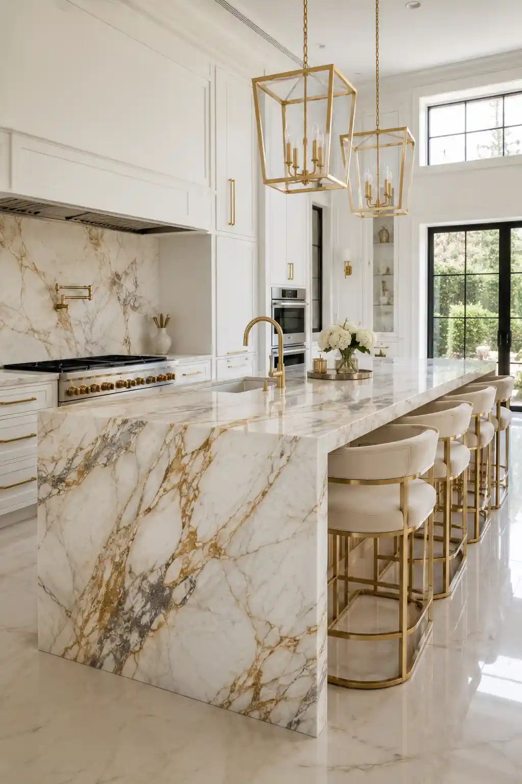 Opulent Calacatta Gold Statement