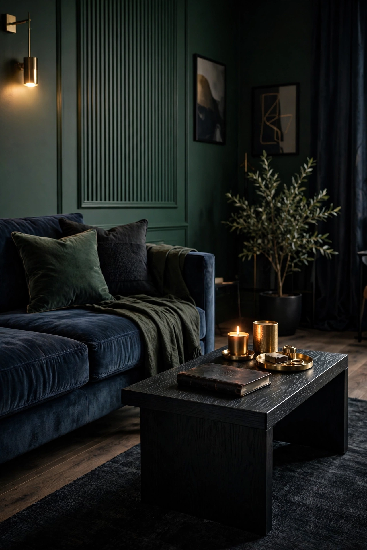 Moody Dark Contrast Accents