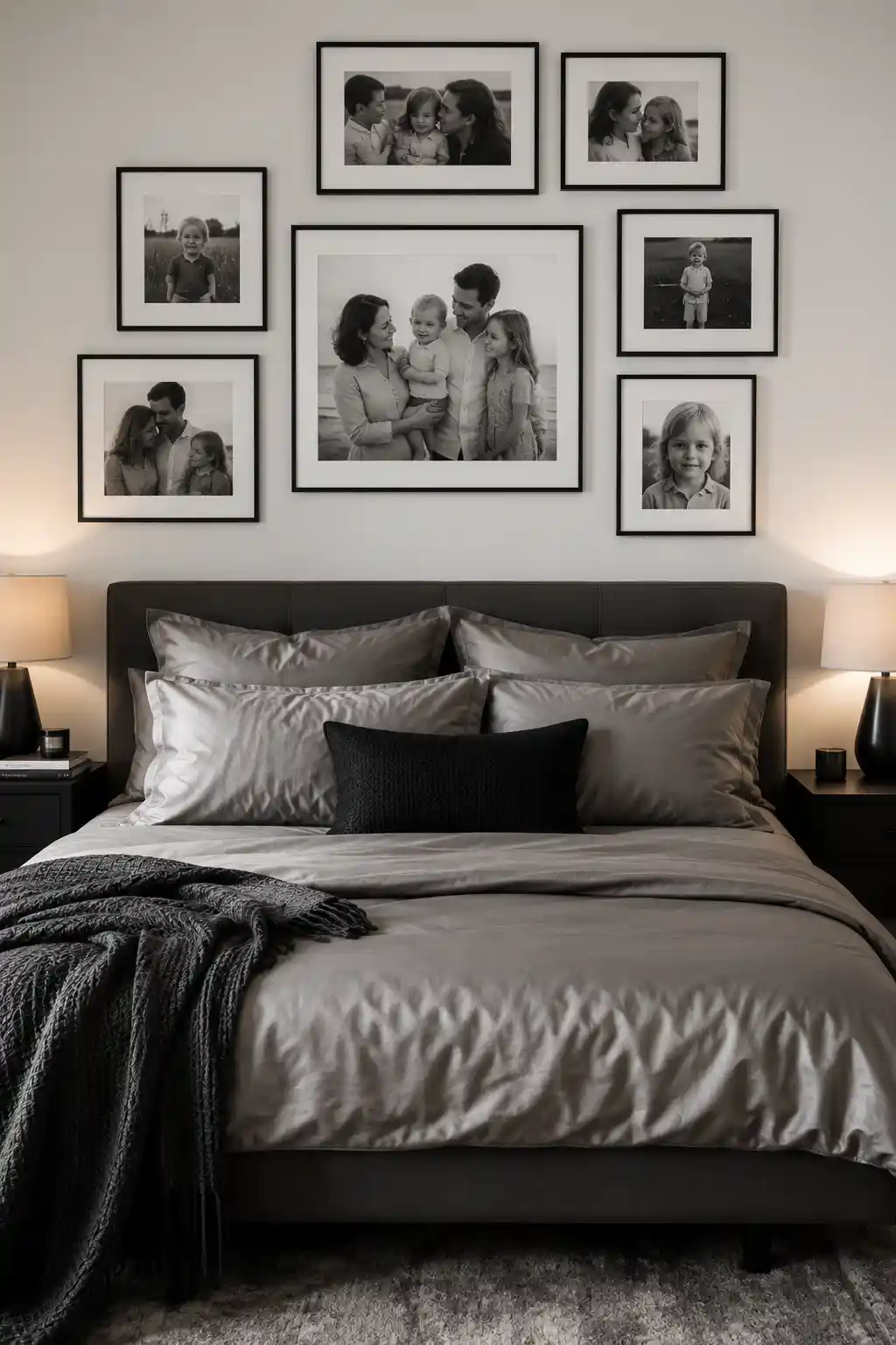 Timeless Monochrome Gallery Walls