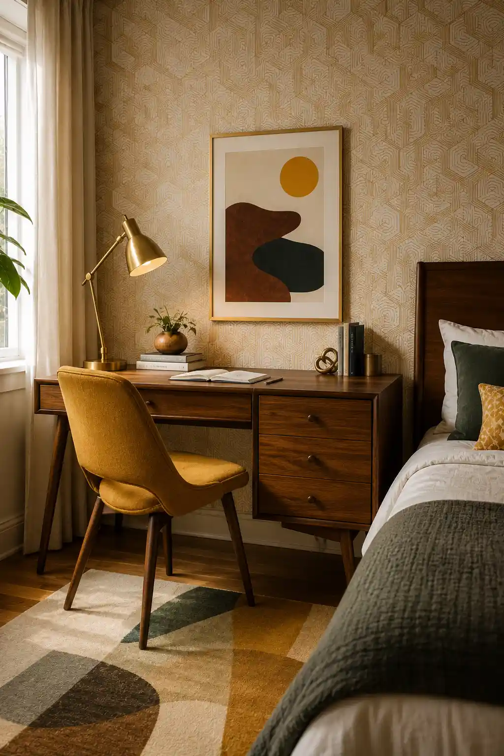 Mid-Century Modern Statement Desks